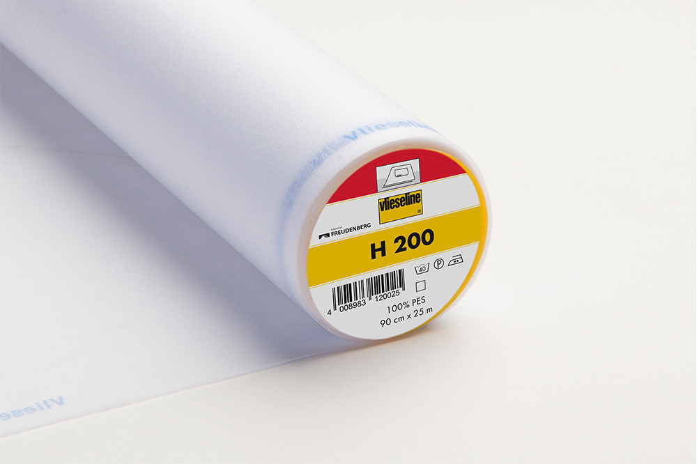 Vlieseline H200 Entoilage Thermocollant Blanc - Maison Klem